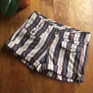 Striped shorts